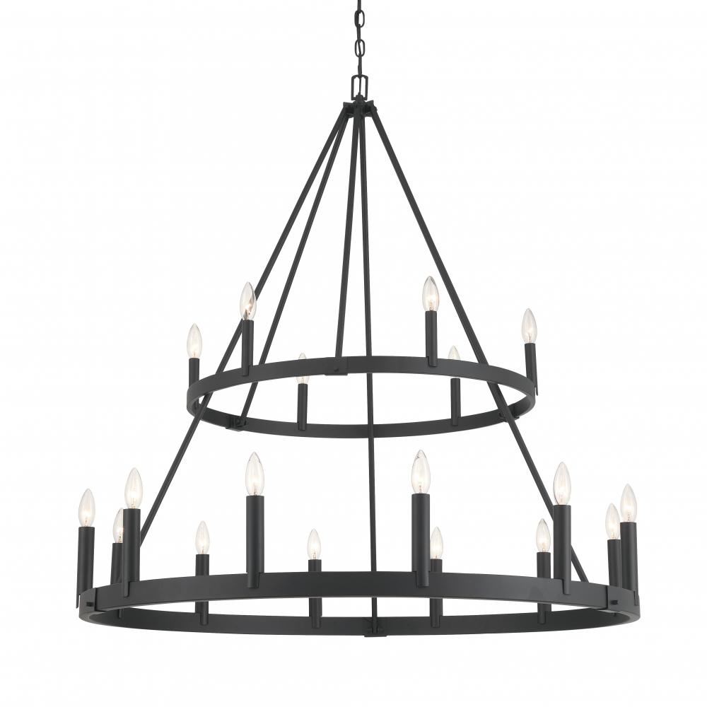 DUTTON - 18 LIGHT CHANDELIER