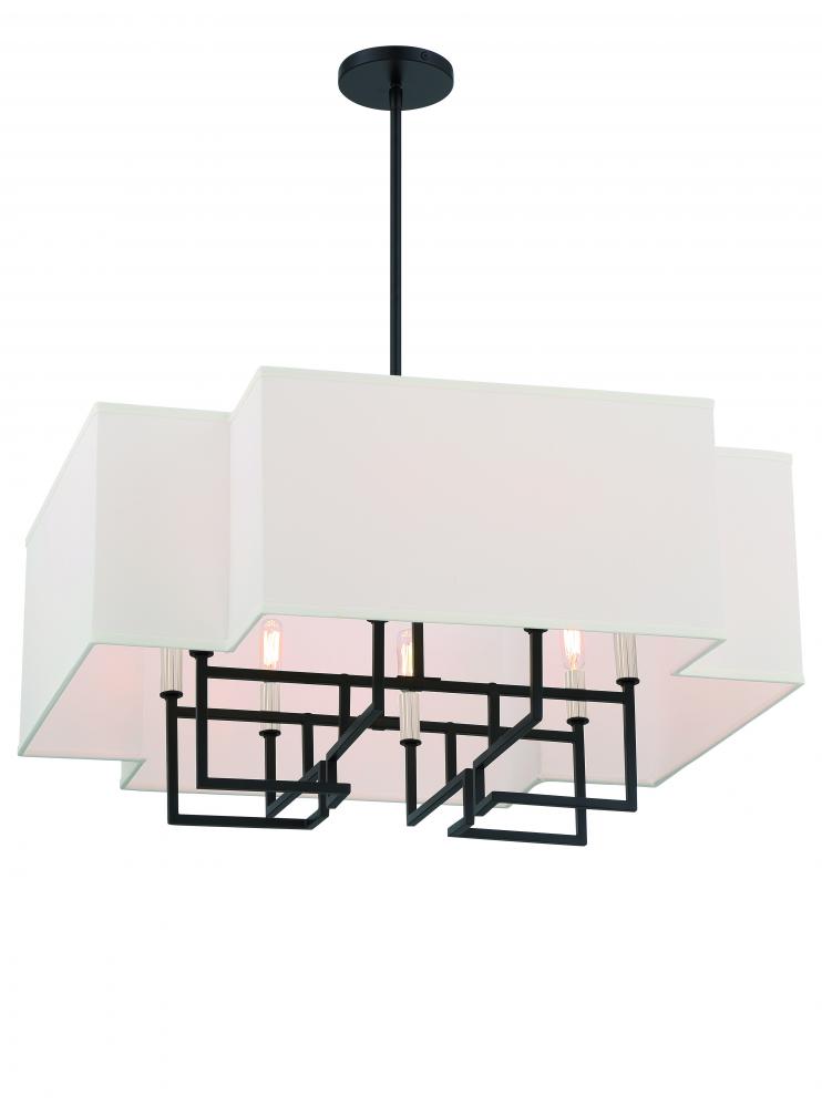 UPHAM ESTATES - 8 LIGHT PENDANT