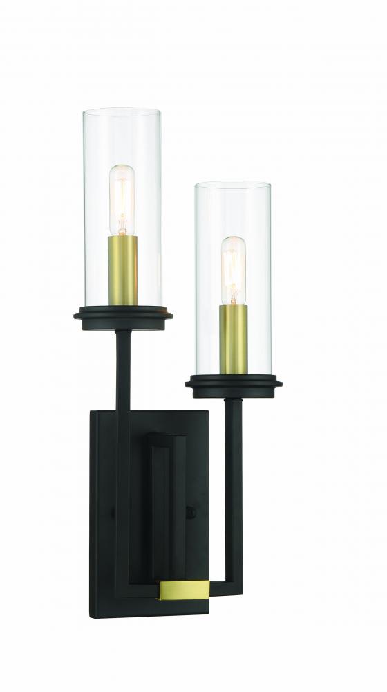 HILLSTONE  - 2 LIGHT WALL SCONCE