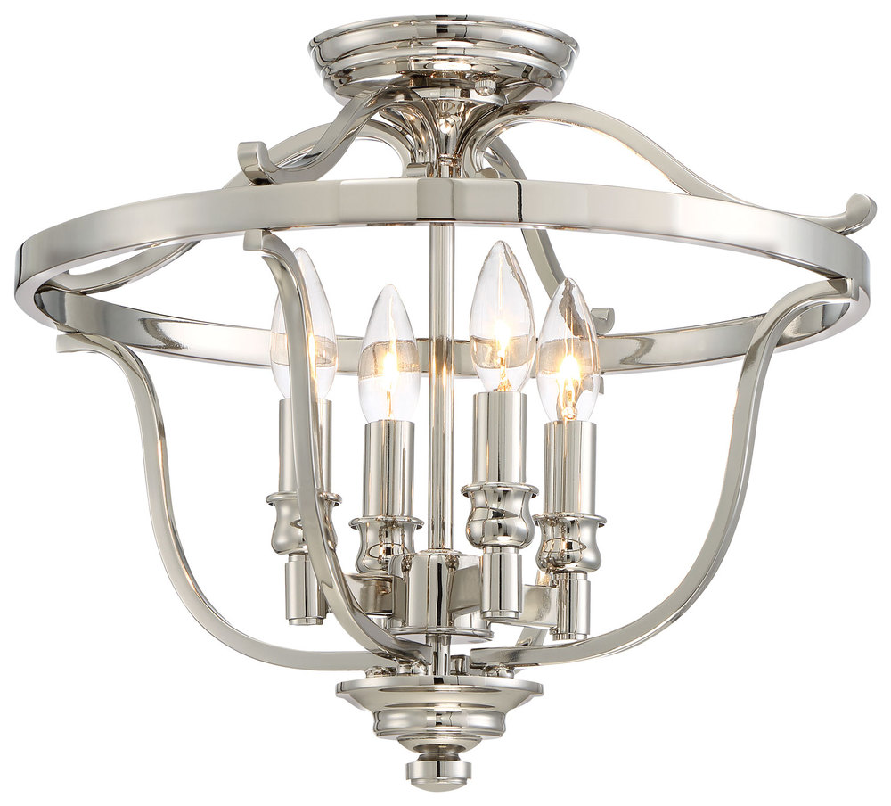 AUDREY'S POINT - 4 LIGHT SEMI FLUSH