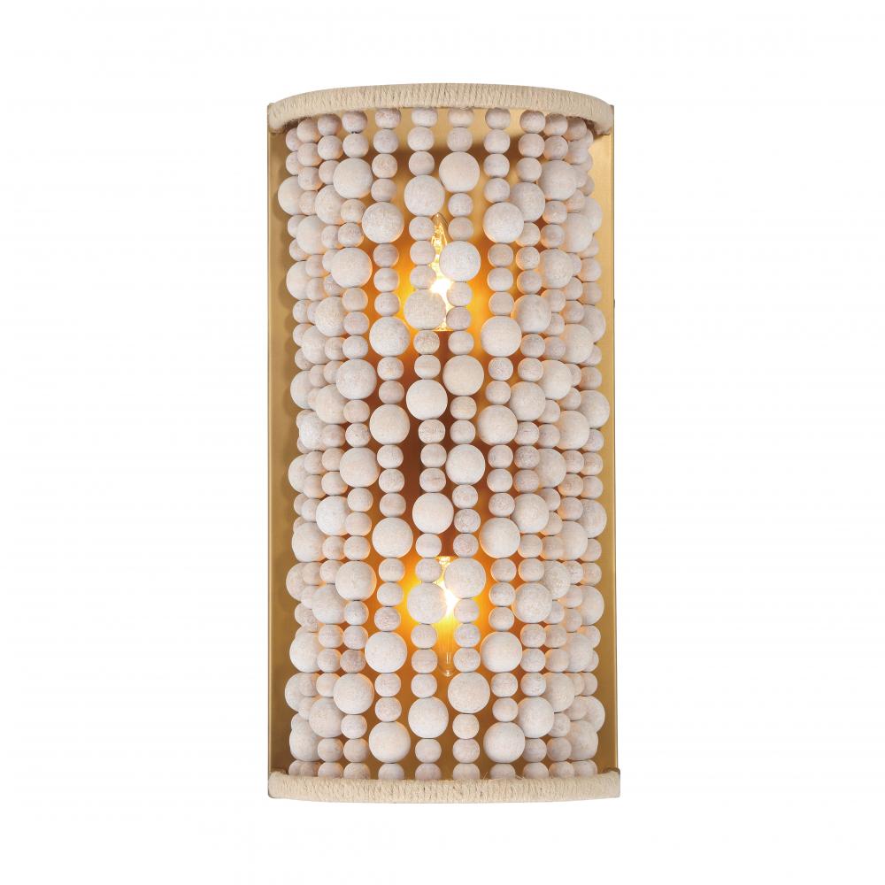 HORSMORE - 2 LIGHT WALL SCONCE