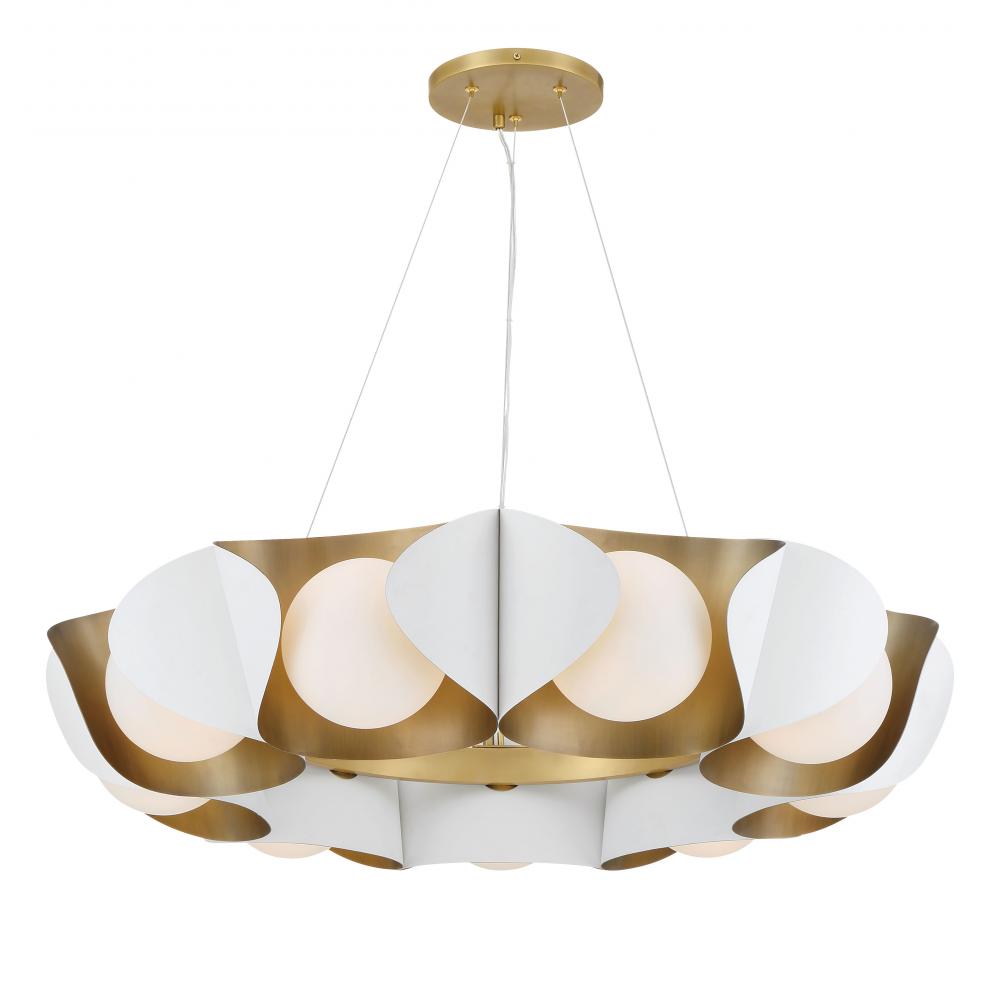 FLARE - 9 LIGHT PENDANT