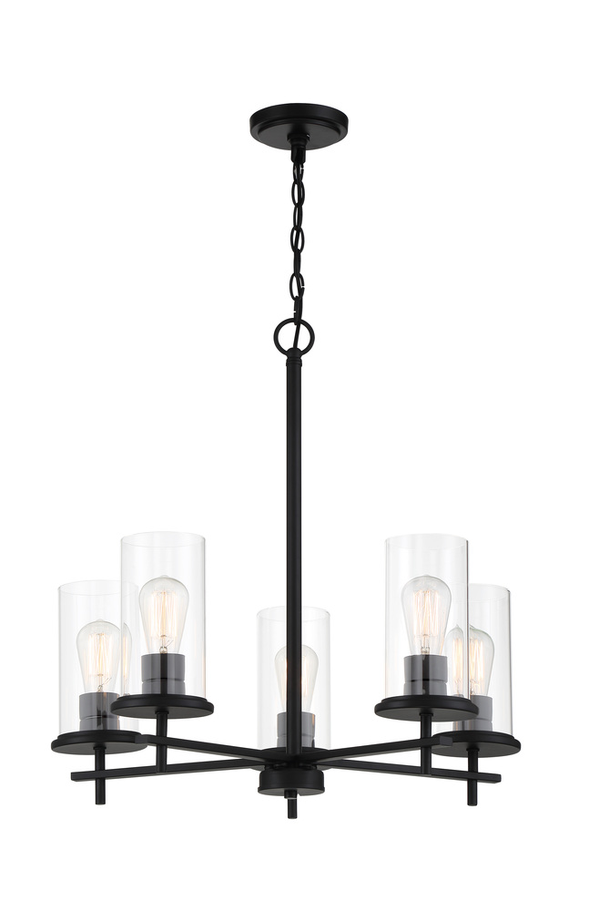 HAISLEY - 5 LIGHT CHANDELIER