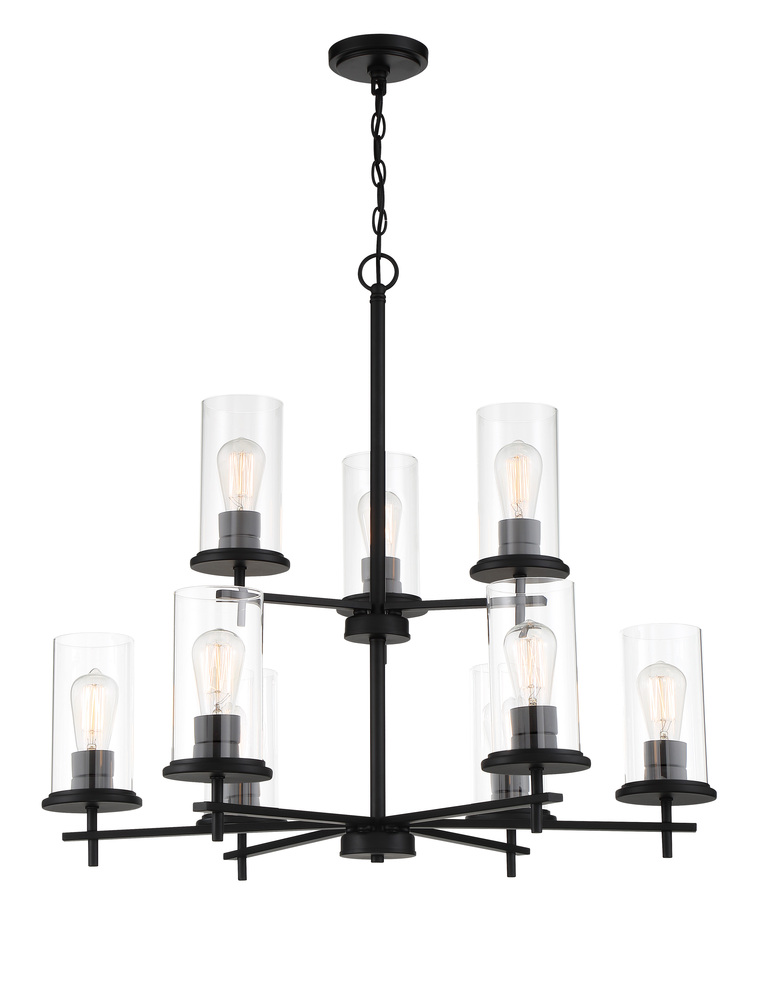 HAISLEY - 9 LIGHT CHANDELIER