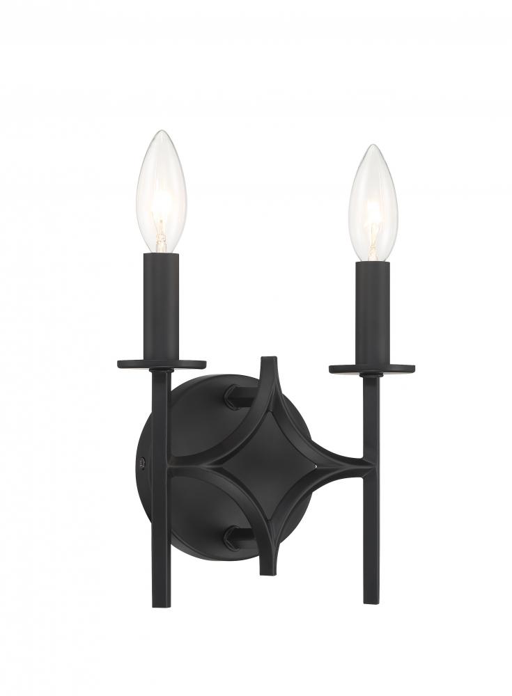 MUNCIE - 2 LIGHT WALL SCONCE