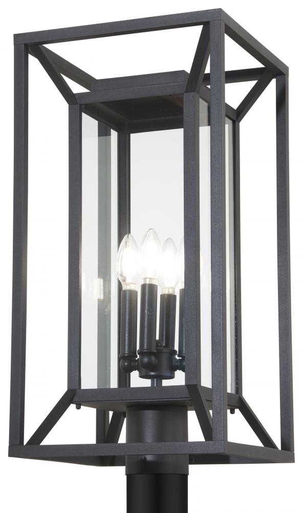 HARBOR VIEW - 4 LIGHT OUTDOOR POST MOUNT