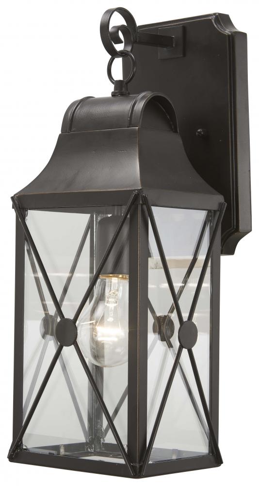 DE LUZ - 1 LIGHT OUTDOOR WALL MOUNT