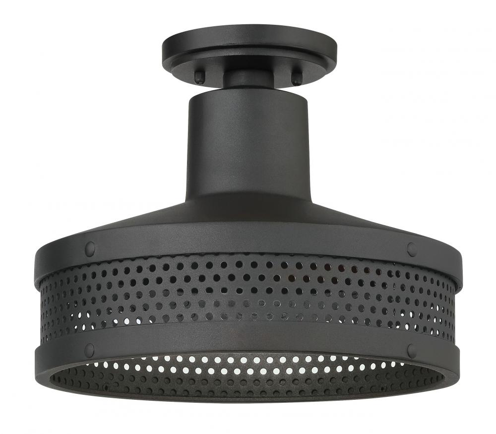 ABALONE POINT - 1LIGHT OUTDOOR FLUSH MOUNT