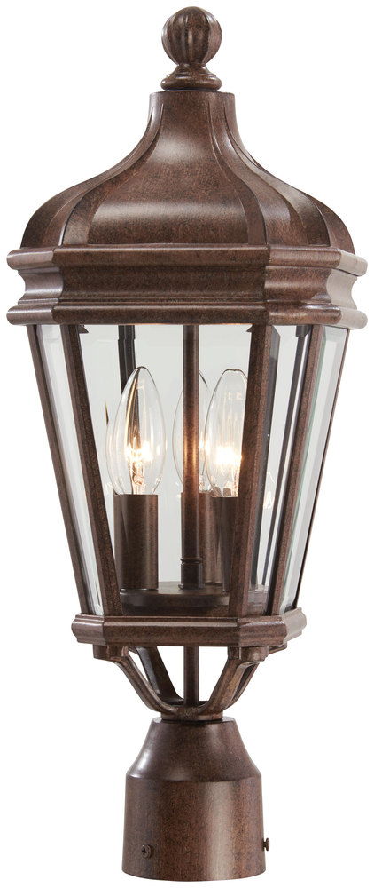 HARRISON™ - 3 LIGHT OUTDOOR POST MOUNT
