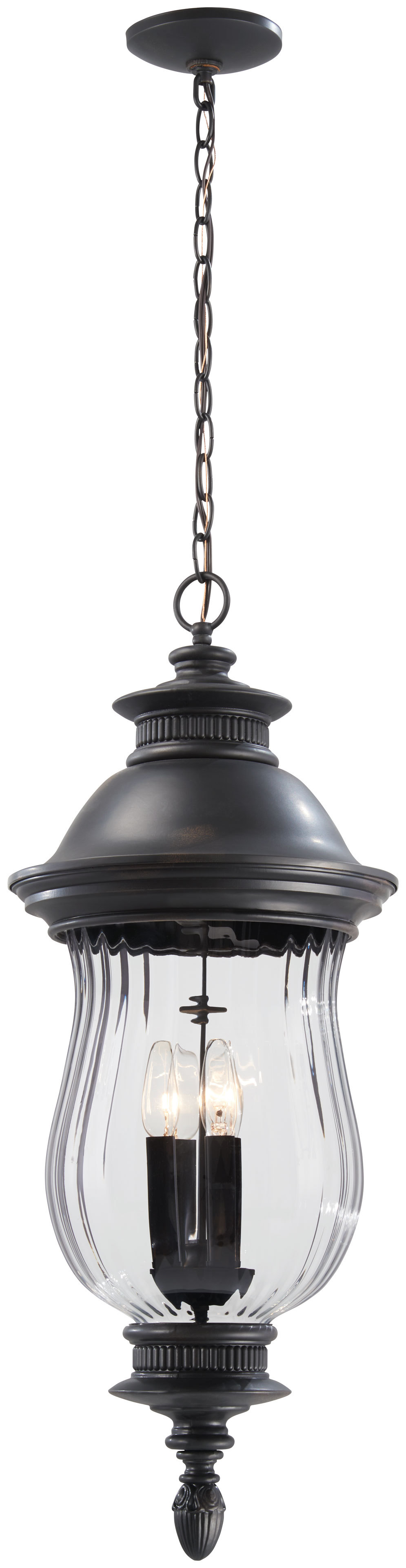 NEWPORT™ - 4 LIGHT OUTDOOR CHAIN HUNG