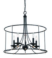 Minka-Lavery 1047-677 - WESTCHESTER COUNTY - 5 LIGHT CHANDELIER