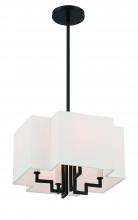Minka-Lavery 2954-572 - UPHAM ESTATES - 4 LIGHT CONVERTIBLE PENDANT / SEMI FLUSH