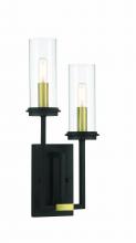 Minka-Lavery 3202-781 - HILLSTONE  - 2 LIGHT WALL SCONCE