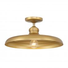 Minka-Lavery 3936-732 - CROWNE - 1 LIGHT SEMI FLUSH