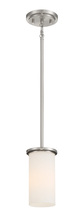 Minka-Lavery 4090-84 - HAISLEY - 1 LIGHT MINI PENDANT / SEMI FLUSH