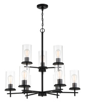 Minka-Lavery 4099-66A - HAISLEY - 9 LIGHT CHANDELIER