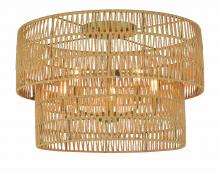 Minka-Lavery 5042-695 - BUNGALOW HEAVEN - 26" 5 LIGHT FLUSH MOUNT