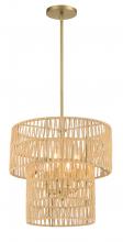 Minka-Lavery 5044-695 - BUNGALOW HEAVEN - 4 LIGHT PENDANT