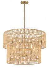 Minka-Lavery 5045-695 - BUNGALOW HEAVEN - 5 LIGHT PENDANT