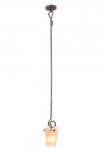Kalco 1851PS/FROST - Tribecca 1 Light Mini Pendant