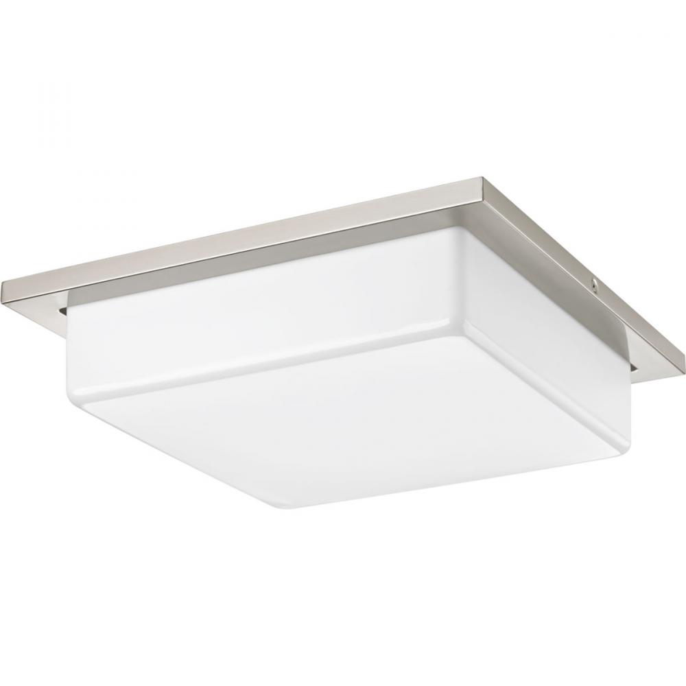 Transit Collection Two-Light 14" LED Flush Mount