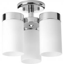 Progress P350040-015 - Elevate Collection Three-Light 11-3/4" Flush Mount