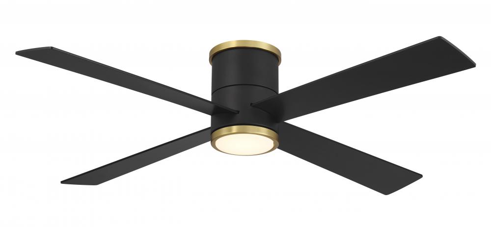 FALCO FLUSH - 54" LED FLUSH MOUNT CEILING FAN