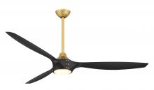 Minka-Aire F762L-LBR/CL - PIERCE - 65" LED SMART CEILING FAN