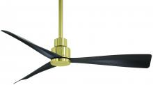 Minka-Aire F786-SBR/CL - SIMPLE - 44" OUTDOOR CEILING FAN