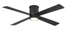 Minka-Aire F797L-CL - FALCO FLUSH - 54" LED FLUSH MOUNT CEILING FAN