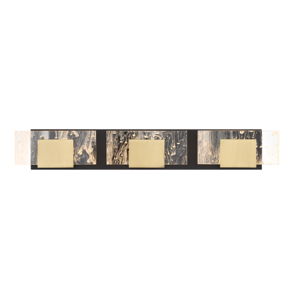 KASHA,BATHBAR,3LT,LED,BRASS