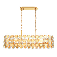 Eurofase 44287-020 - PERRENE, ISLAND CHANDELIER, GD