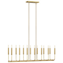 Visual Comfort & Co. Studio Collection EC10614BBS - Brianna Linear Chandelier
