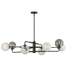 Fredrick Ramond Merchant FR30508BX - Large Adjustable Single Tier Chandelier