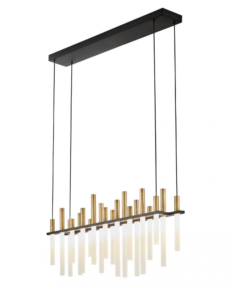 Small LED Linear : Y2ME | Candlelight & Log