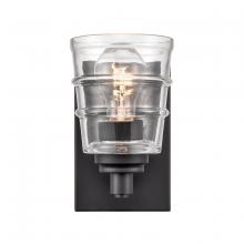 ELK Home 67980/1 - Pulsate 4.5'' Wide 1-Light Vanity Light - Matte Black